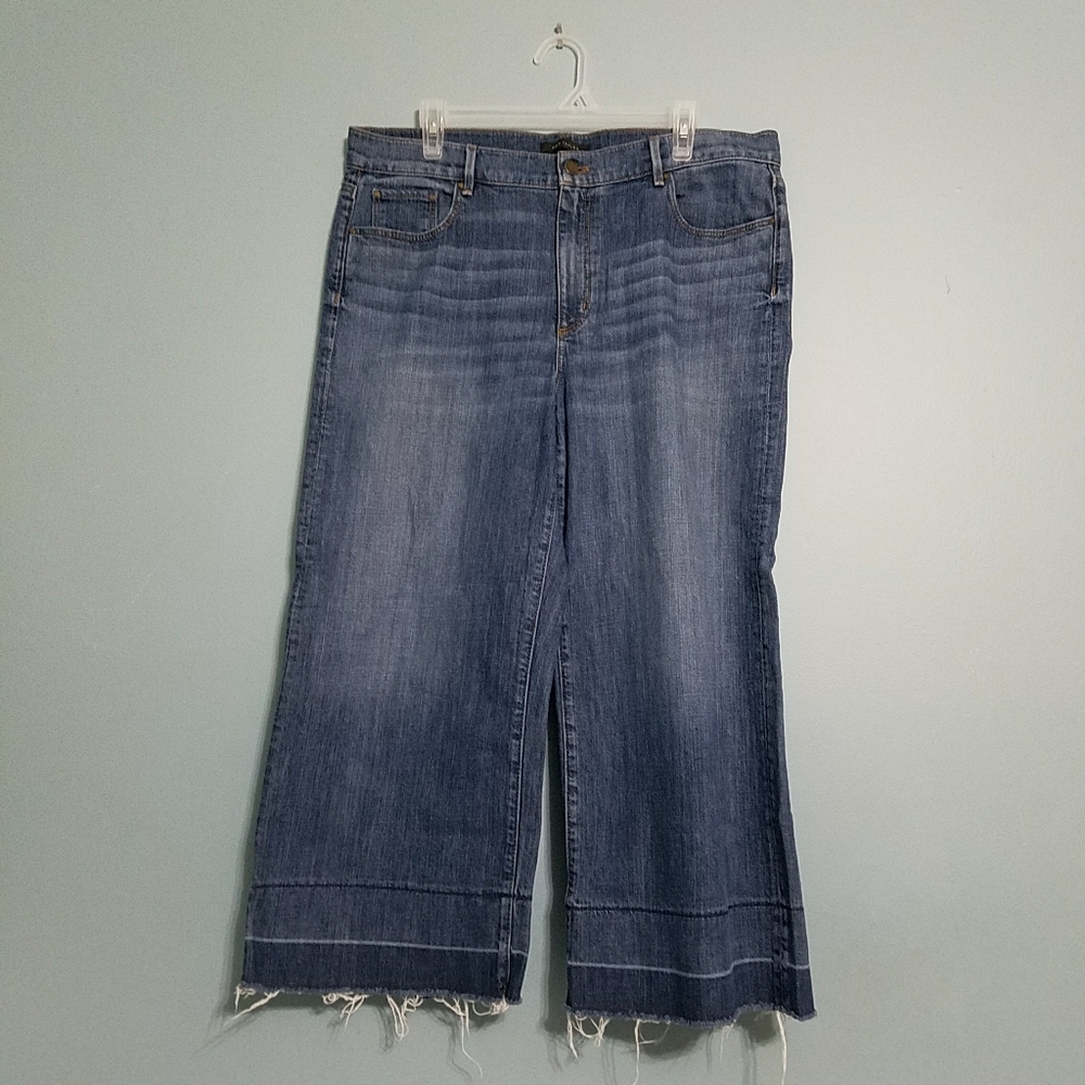Ann Taylor Wide Leg Crop